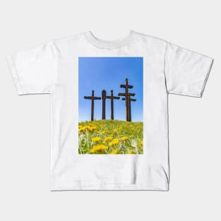 Emminger Plague Crosses, Germany Kids T-Shirt
